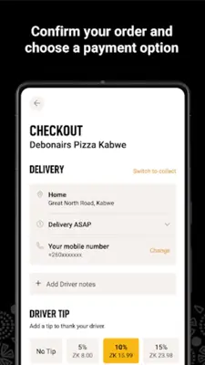 Debonairs Pizza android App screenshot 0